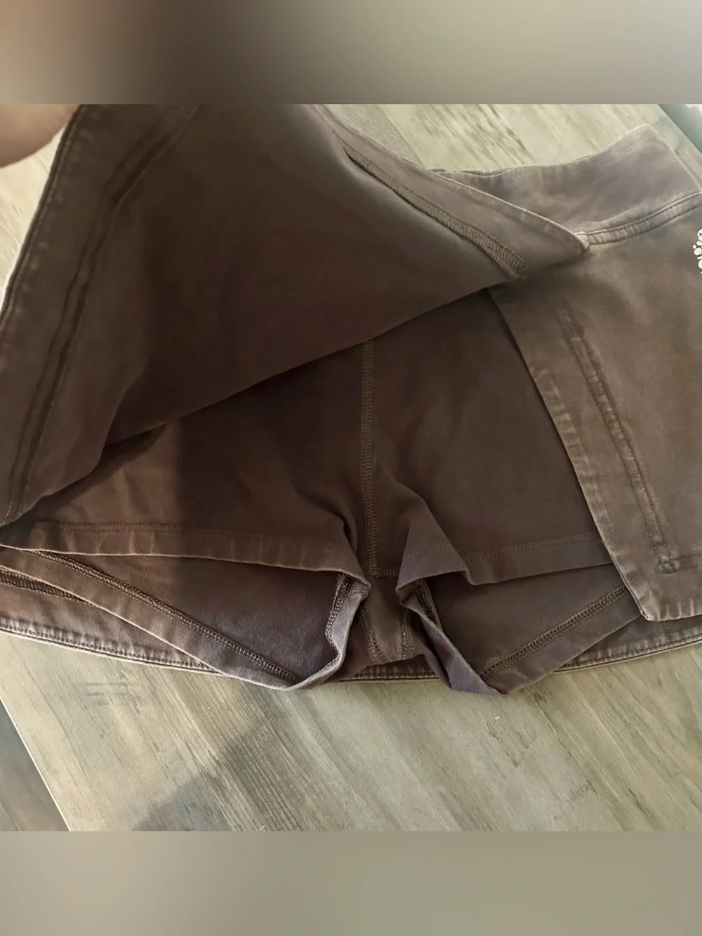 FP Movement by Free People Brown Wrap Skort